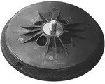 FEIN Schleifteller, Ausf&uuml;hrung hart, &Oslash; 150 mm, gelocht, mit Klettenhaftteil