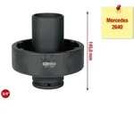 KS Tools 3/4 Nutmuttern-Schl&uuml;ssel mit 6 Zapfen mit F&uuml;hrungsrohr f&uuml;r Mercedes,