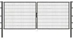 ALBERTS Doppeltor Flexo, fvz.anthr.Kst.b.RAL 7016, lichte BxH4000x1600,