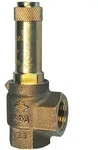 Riegler Eck-Sicherheitsventil, Sattdampf, G 1 1/2, Ansprechdruck 0,2 bar