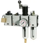 Riegler Wartungsstation SAFETY &raquo;FUTURA&laquo;, KH-AV-2-tlg.-WE, HA, BG 2, G 1/2