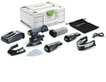 Festool Akku-Deltaschleifer DTSC 400 3,0 I-Plus, incl. 2x Akku 3 Ah,