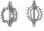KS Tools Kettenschleuderkopf mit Spike-Kette, 2 Ketten &Oslash;45 mm,22 mm