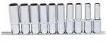 KS Tools 1/2 CHROMEplus 12kant-Stecknuss-Satz, lang, 10-tlg., 10-19 mm