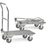 fetra ESD-Klappwagen -ALU-, Ladefl&auml;che 900 x 600 mm