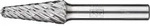 PFERD TOOLS Hartmetall Hochleistungsfr&auml;sstift CAST Rundkegel KEL &Oslash; 12x30mm