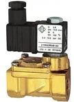Riegler 2/2-MV,MS,NC,vorge.,24V DC,5W,FKM,G1/2,PN0,2-16bar