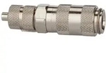 Riegler Schnellverschlusskupplung NW 2,7, ES 1.4404, Schlauchanschl. 4x3