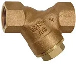 Riegler Schmutzf&auml;nger, Rotguss, G 1 1/2, DN 40, MW 0,6 mm