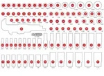KS Tools Leere Schaumstoffeinlage zu 811.0099