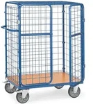 fetra Paketwagen mit Dach, 630 x 1552 x 1169 mm (BxHxL), Ladefl&auml;che 1000 x 600...