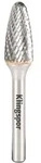 Klingspor HF 100 F Hartmetallfr&auml;ser, 12,7 x 25 x 6 mm grobe Einfachverzahnung