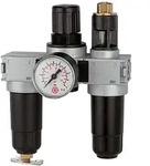 Riegler Wartungseinheit 3-tlg. &raquo;multifix-mini&laquo;, mit Metallbeh&auml;lter, G 1/4