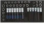 Gedore Satz Schraubendrehereins&auml;tze 3/8 in Check-Tool-Modul, Art.Nr. 2308983