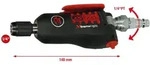 KS Tools 1/4 MONSTER Xtremelight Mini-Bit-Druckluft-Schlagschrauber mit