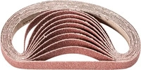 PFERD TOOLS Korund Schleifband BA 12x305 mm A60 f&uuml;r universelle Anwendung mit