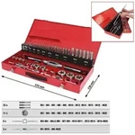 KS Tools HSS Co Gewindeschneidwerkzeug-Satz, 54-tlg