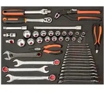 Bahco Fit&Go 3/3 Schaumstoffeinlage Satz Steckschl&uuml;ssel-Eins&auml;tze und