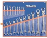 Projahn GearTech Schl&uuml;ssel Satz Rolltasche 20-tlg., flexibel 6 - 7 - 8 - 9 - 10 - 11
