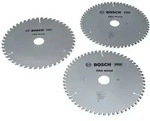Bosch Kreiss&auml;geblatt Promo 3er Pack, 216 mm Pro Wood, Weich-/Hartholz
