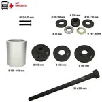 KS Tools 3D-Buchsen-Werkzeug-Satz f&uuml;r SAF-Achsen, Mercedes DCA- und HT-Achsen,