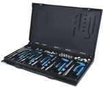 KS Tools Nirostahl Gewinde-Reparatur-Satz M5-M12, 130-tlg.