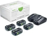 Festool Energie-Set SYS 18V 4xTBX4/TCL6DUO