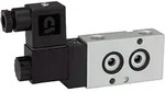 Riegler 3/2-Wegeventil, NAMUR, mono, NC, Alu eloxiert, G 1/4, 230 V, 50Hz