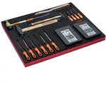 Bahco Fit&Go 3/3 Schaumstoffeinlage Satz Hammer und Feilen - 24-tlg.