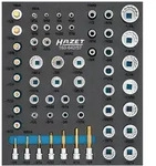 Hazet Steckschl&uuml;ssel Satz 1/4 (6,3 mm) Vierkant hohl, 3/8 (10 mm) Vierkant...