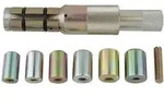KS Tools Kupplungs-Zentrier-Werkzeug-Satz &Oslash; 23,0 - 35,0 mm mit Zentrierh&uuml;lsen f&uuml;r