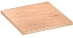 VIGOR Holz-Arbeitsplatte Tief, klein, (LxBxH) 676 x 700 x 40 mm
