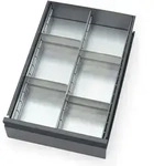 fetra Schubladen-Einteilungs-Set, f&uuml;r 1 Schublade von Stahlblech-Werkstattwagen