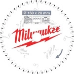 Milwaukee Kreiss&auml;gebl&auml;tter f&uuml;r Handkreiss&auml;gen 160/20 Z48 Wechselzahn