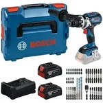 Bosch Professional Bosch Werkzeug-Set: Akku-Bohrschrauber GSR 18V-110 C + 2x GBA 5 Ah