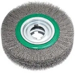 Lessmann Rundb&uuml;rste rostfrei 250x60mm, gewellt 0,35mm
