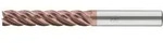 PFERD TOOLS VHM-Fr&auml;ser &Oslash;12mm, 5 Schneiden, mit Spanteiler, 5xDC, Radius 0,5mm,