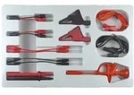KS Tools 12/24V Diagnose Pr&uuml;f- und Mess-Kabel-Satz, 13-tlg.