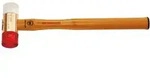 FACOM Kunststoffhammer Stahlmittelst&uuml;ck 40 mm, Hickory-Stiel