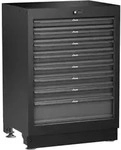 VIGOR Schubladen-Unterschrank, 8 Schubladen, 676 mm, (LxBxH) 676 x 500 x 953 mm