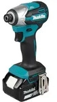 Makita Akku-Schlagschrauber DTD158RTJ, 18 V, incl. 2x Akku LXT 5 Ah,