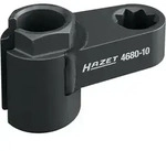 Hazet Abgassonden Einsatz 4680-10, 1/2 (12,5 mm) Doppel-Vierkant hohl, Au&szlig;en