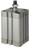 Riegler Kompaktzylinder, doppeltwirkend, AG, K-&Oslash;40, Hub15, G1/8, ISO21287
