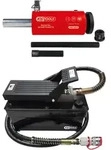 KS Tools Hydraulik-Einheit 32t, mit Luft-Hydraulik-Pumpe, 9-tlg