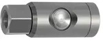 Riegler Druckknopf-Sicherheitskupplung NW 7,4, drehbar, ES, G 3/8 IG