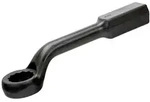 Bahco Tiefgekr&ouml;pfter 1-5/8 Schlag-Maulschl&uuml;ssel mit Ringende, 317 mm