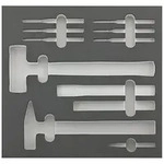Fortis Werkzeugmodul 2/3 leer Hammer und Mei&szlig;el
