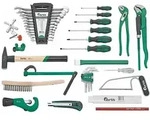 Fortis Werkzeugsortiment Sanit&auml;r 45-tlg. im Rucksack
