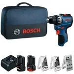 Bosch Professional Bosch Akku-Bohrschrauber GSR12V-31, incl. 2x Akku GBA 2 / 3 Ah,