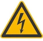 SafetyMarking Warnschild Folie SL 100 mm Warnung vor gef&auml;hrlicher